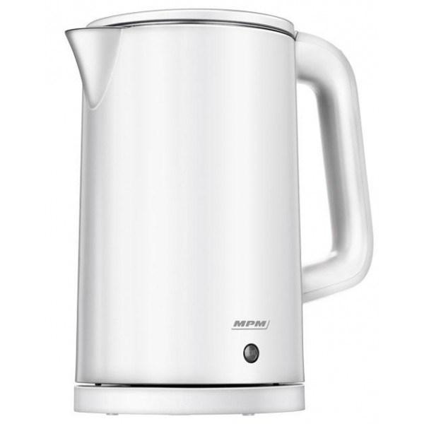 Elkedel MPM MCZ-105 – hvid, 1,7 l, trådløs billede