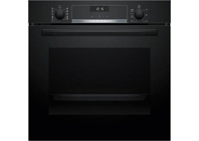 Indbygningsovn Bosch Serie 6 HBG537FB4, 71 l, sort billede