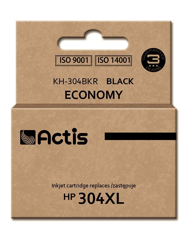 Blækpatron til HP 304XL – Actis Premium, sort, 20 ml (kompatibel) billede