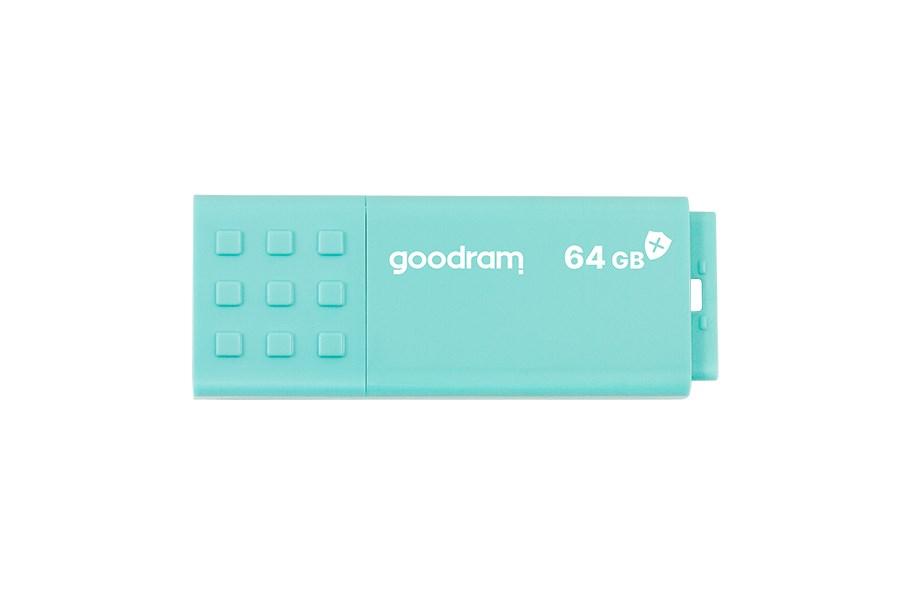 USB stik Goodram UME3 64 GB USB Type-A 3.2 Gen 1 – turkis billede
