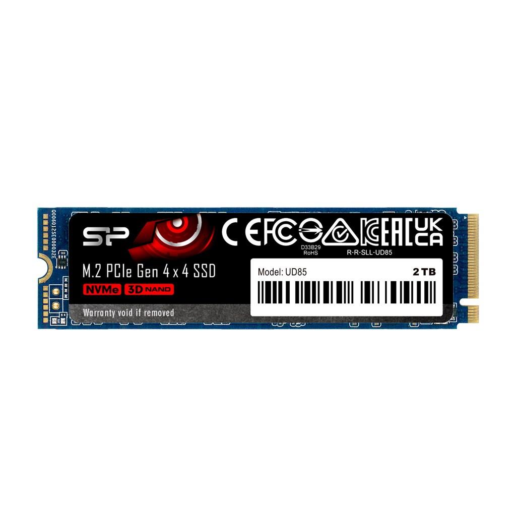 SSD M.2 NVMe 2 TB - Silicon Power UD85 PCIe 4.0 x4 billede