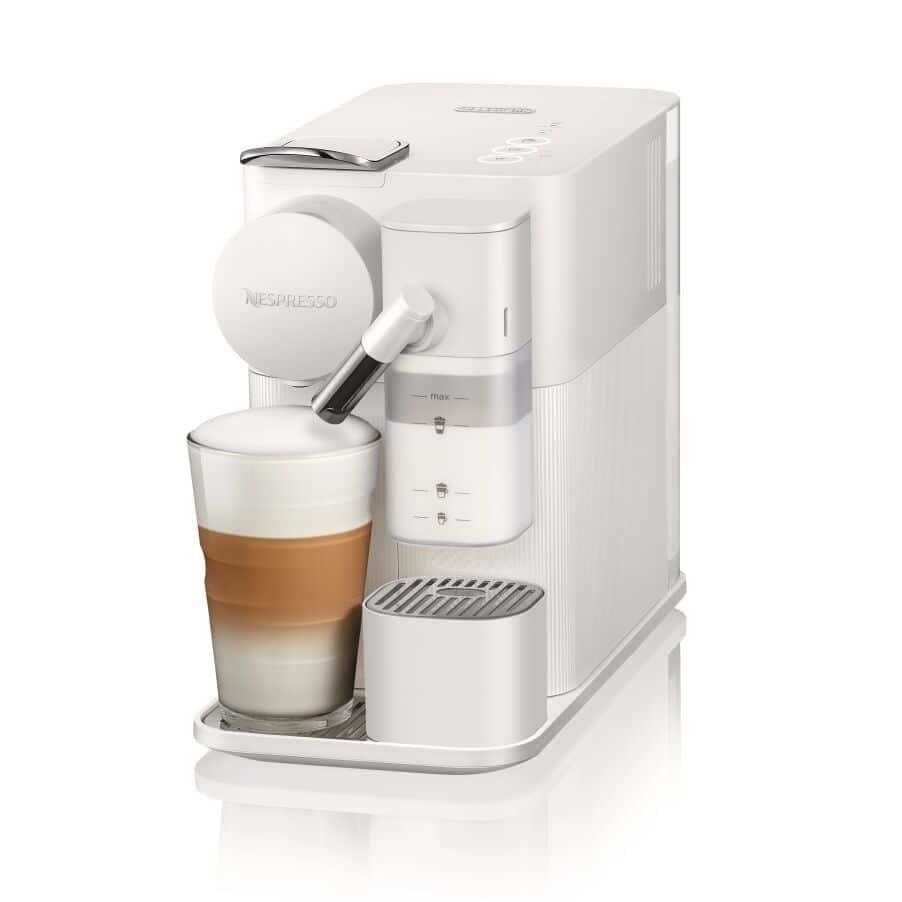 Kapselkaffemaskine De’Longhi Nespresso Lattissima One – Hvid