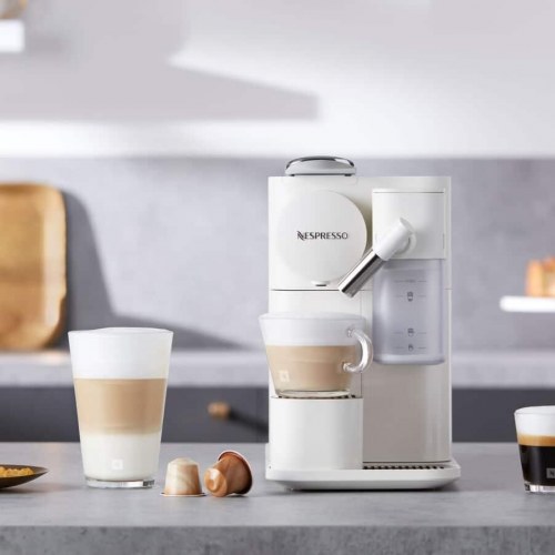Kapselkaffemaskine De’Longhi Nespresso Lattissima One – Hvid