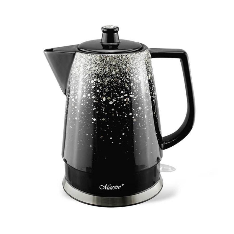 Elkedel keramisk 1,5 l - Maestro MR-074 Silver billede