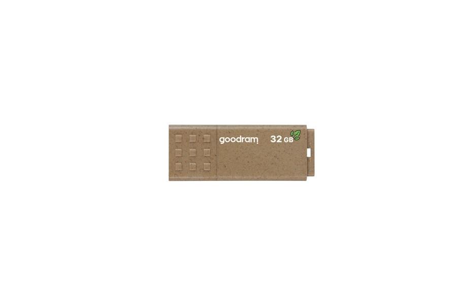 USB stik Goodram UME3 Eco Friendly 32 GB USB-A 3.2 Gen 1 – brun billede