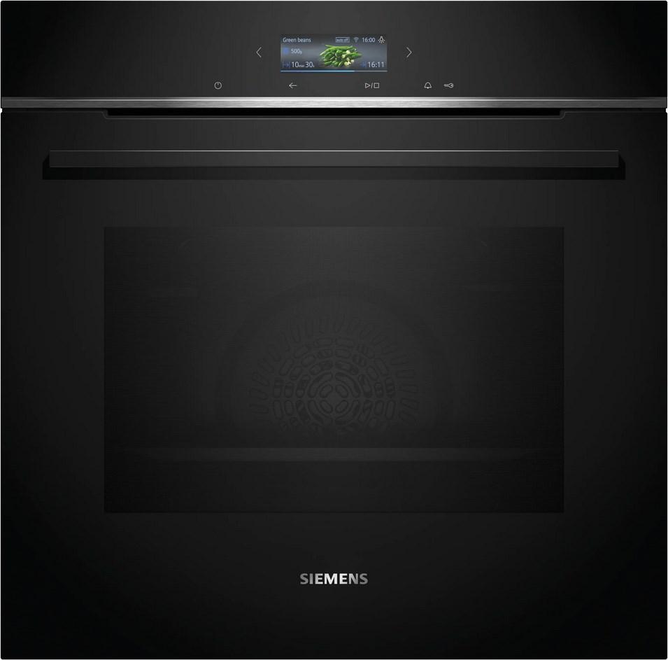 Indbygningsovn Siemens iQ700 71 l - sort, 3.600 W