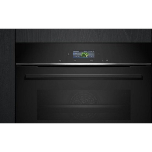 Indbygningsovn Siemens iQ700 71 l - sort, 3.600 W