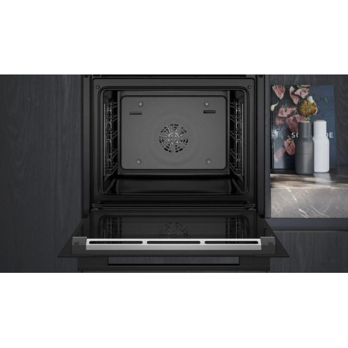 Indbygningsovn Siemens iQ700 71 l - sort, 3.600 W