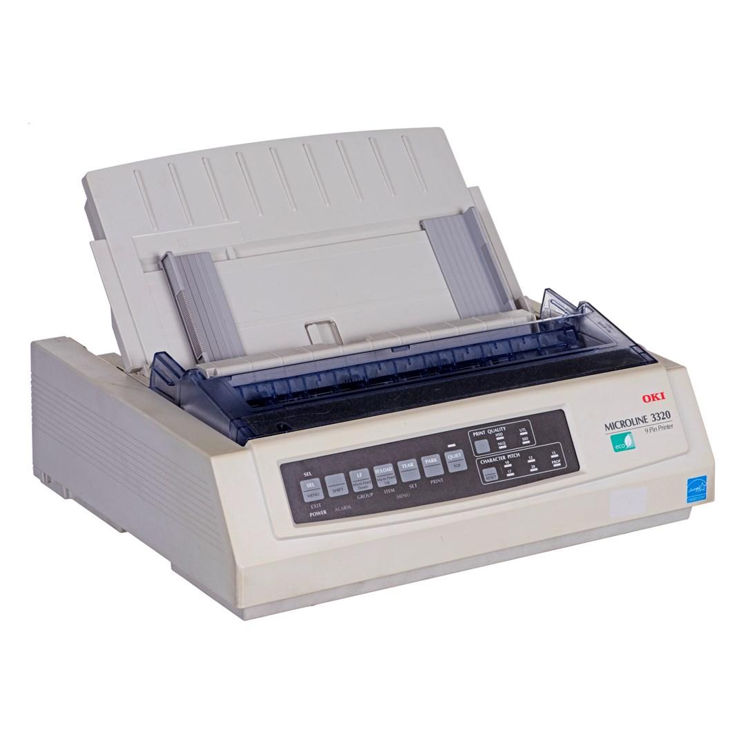 Matrixprinter OKI Microline 3320 LPT+USB - brugt billede