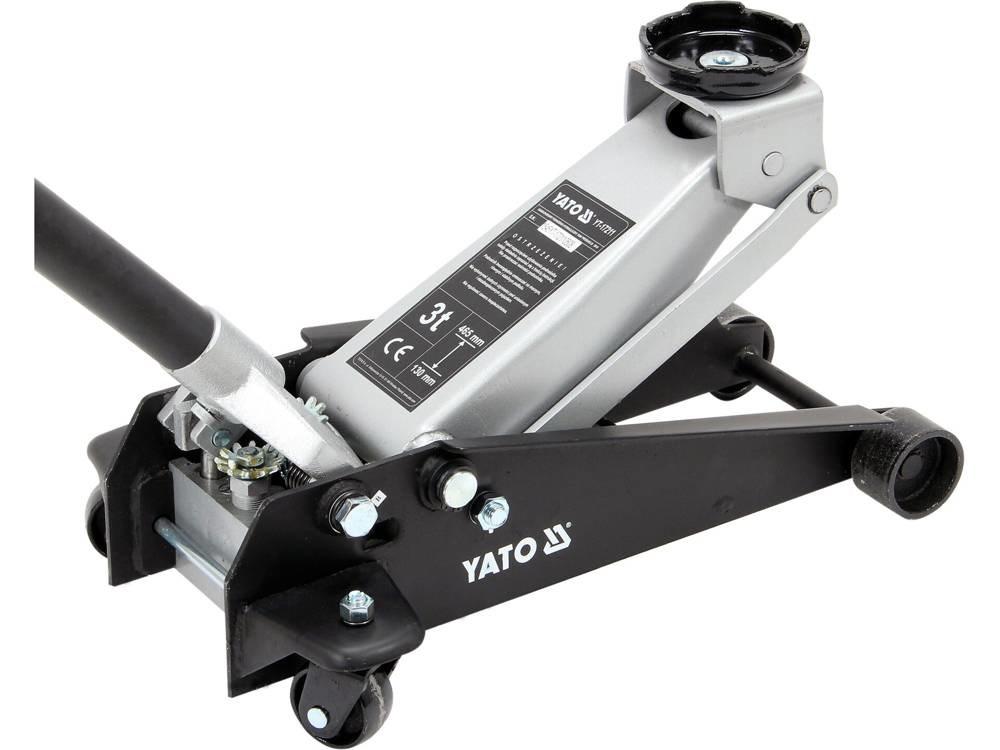 Donkraft 3 t - YATO YT-17211, lav løftehøjde 8,9-45,7 cm billede