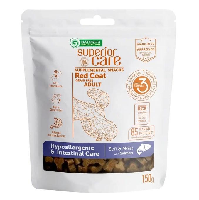 Hundegodbidder uden korn NATURE'S PROTECTION Superior Care Adult med laks – 150 g billede