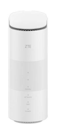 Wi‑Fi 6 router – ZTE G5B, tri‑band gigabit, hvid billede