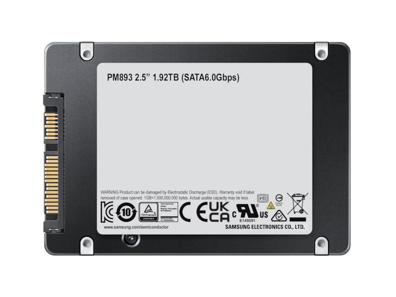 SSD 2,5" Samsung PM893 480 GB SATA (DWPD 1)