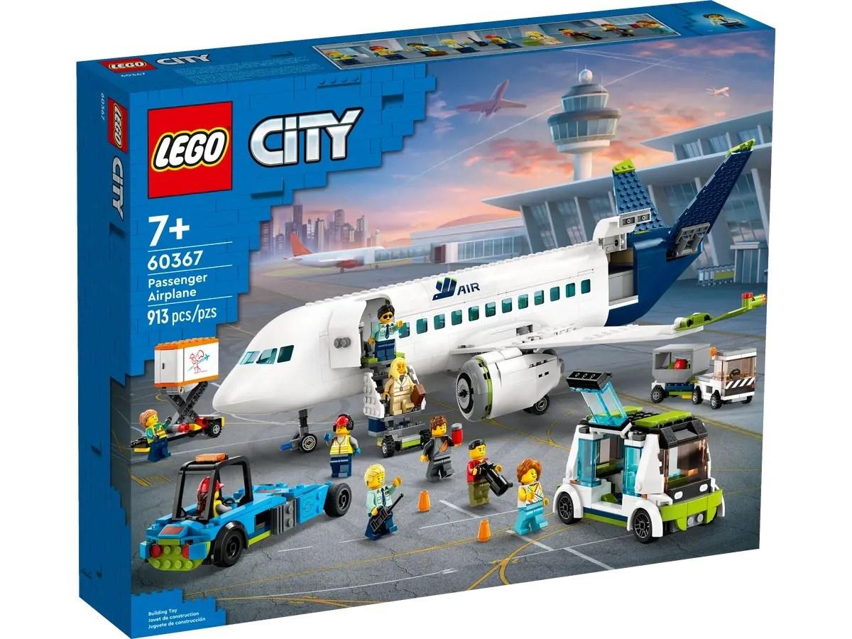 LEGO City Passagerfly 60367 - byggesæt 7+