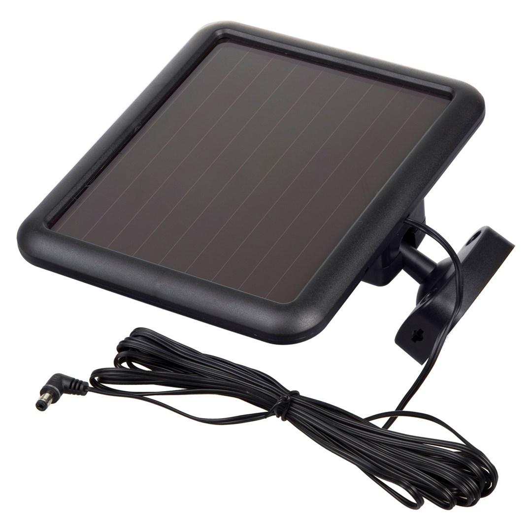 Solcelle projektør med sensor - Maclean 6 W LED, IP44, 6000 K billede