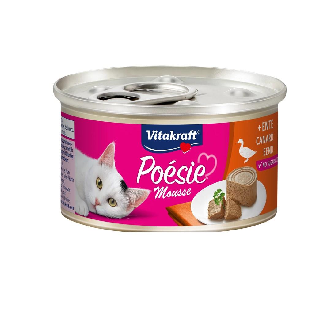 Vådfoder til kat – Vitakraft Poésie Mousse And, 85 g billede