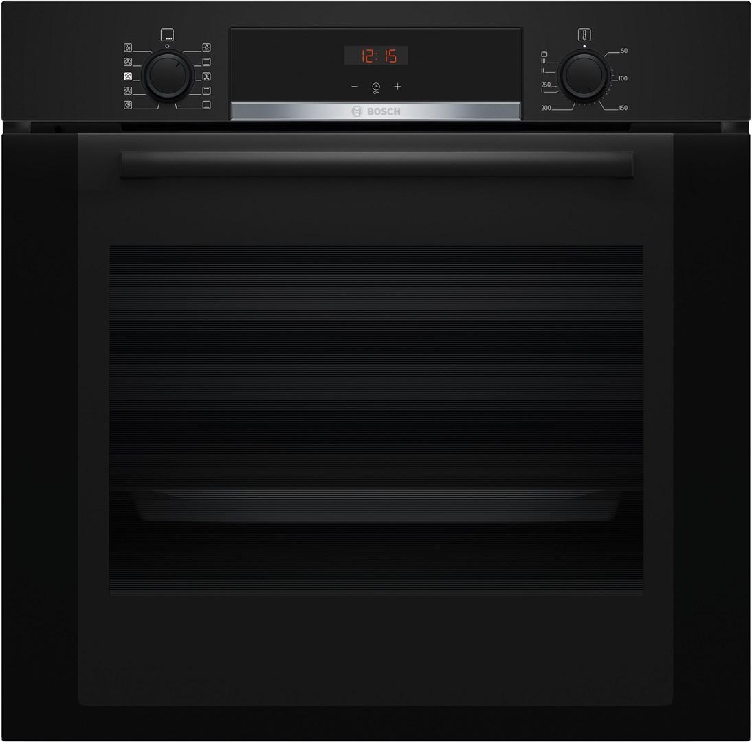 Indbygningsovn Bosch Serie 4 HQA334EB3 - 71 l, 3.400 W, sort