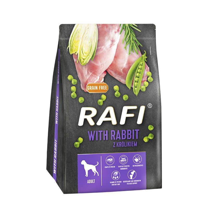 Hundefoder uden korn Dolina Noteci Rafi med kanin - tørfoder 3 kg billede