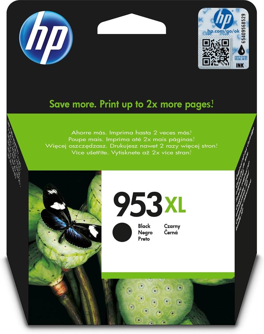 Blækpatron HP 953XL sort – høj kapacitet, original billede