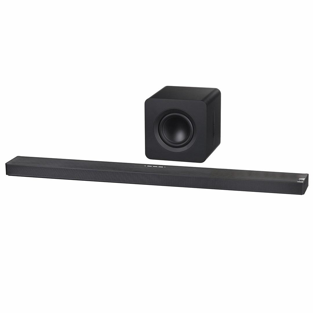 Soundbar Samsung HW-QS700F - 3.1.2 kanaler med trådløs subwoofer (sort)