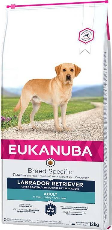 Hundefoder tørfoder EUKANUBA Labrador Retriever Adult 12 kg billede