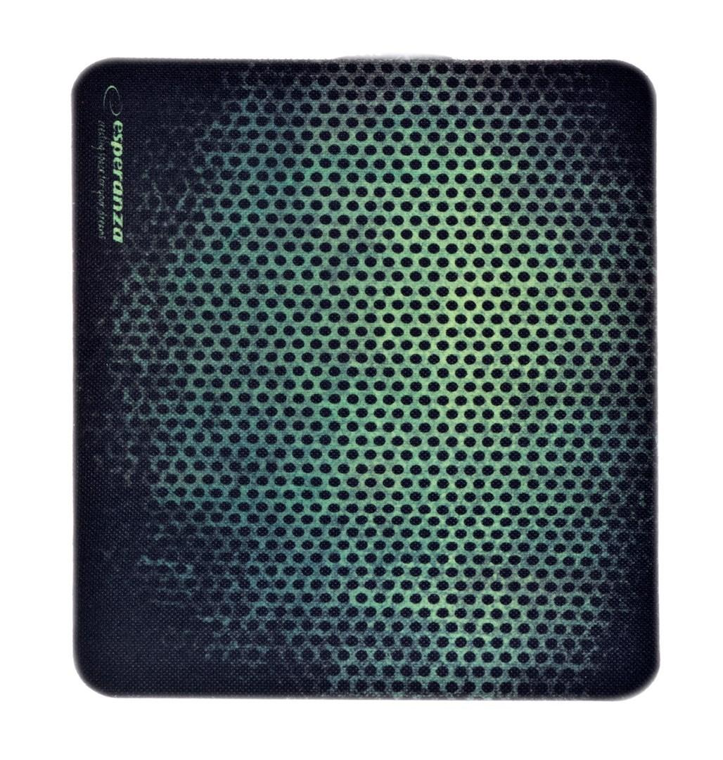 Musemåtte gaming - Esperanza EGP102G, sort/grøn (30×24 cm) billede