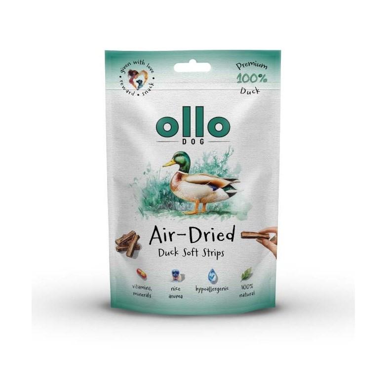 Hundegodbidder OLLO Air-Dried and – Andestrimler 80 g billede