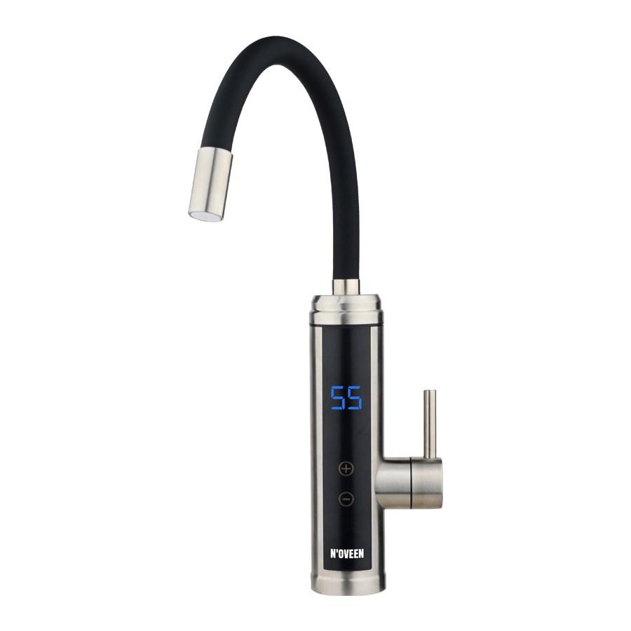 Gennemstrømsvandvarmer N’OVEEN IWH955 - sort/inox