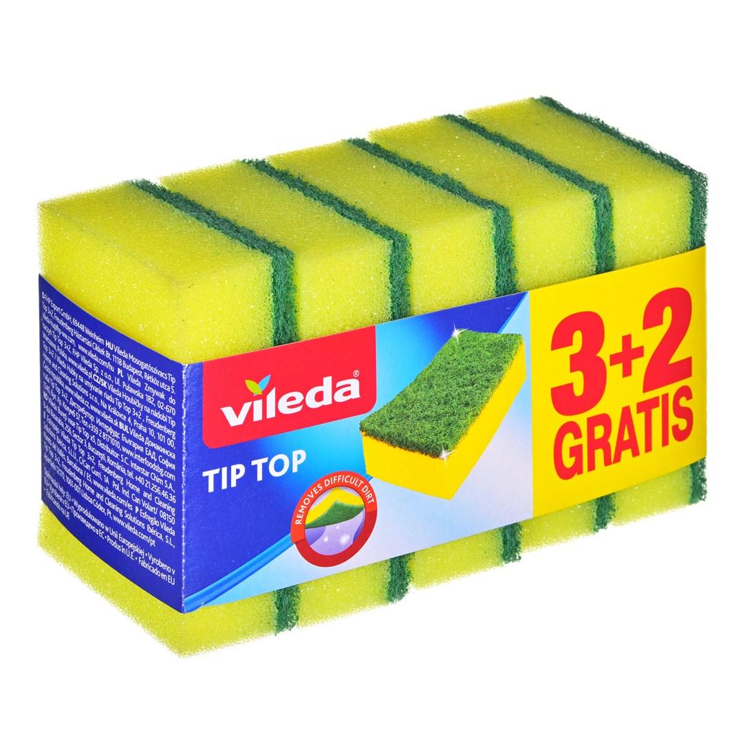 Opvaskesvampe Vileda Tip-Top - 5 stk. billede