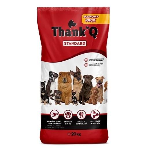 Hundefoder tørfoder – Thank’Q Standard Oksekød 20 kg billede