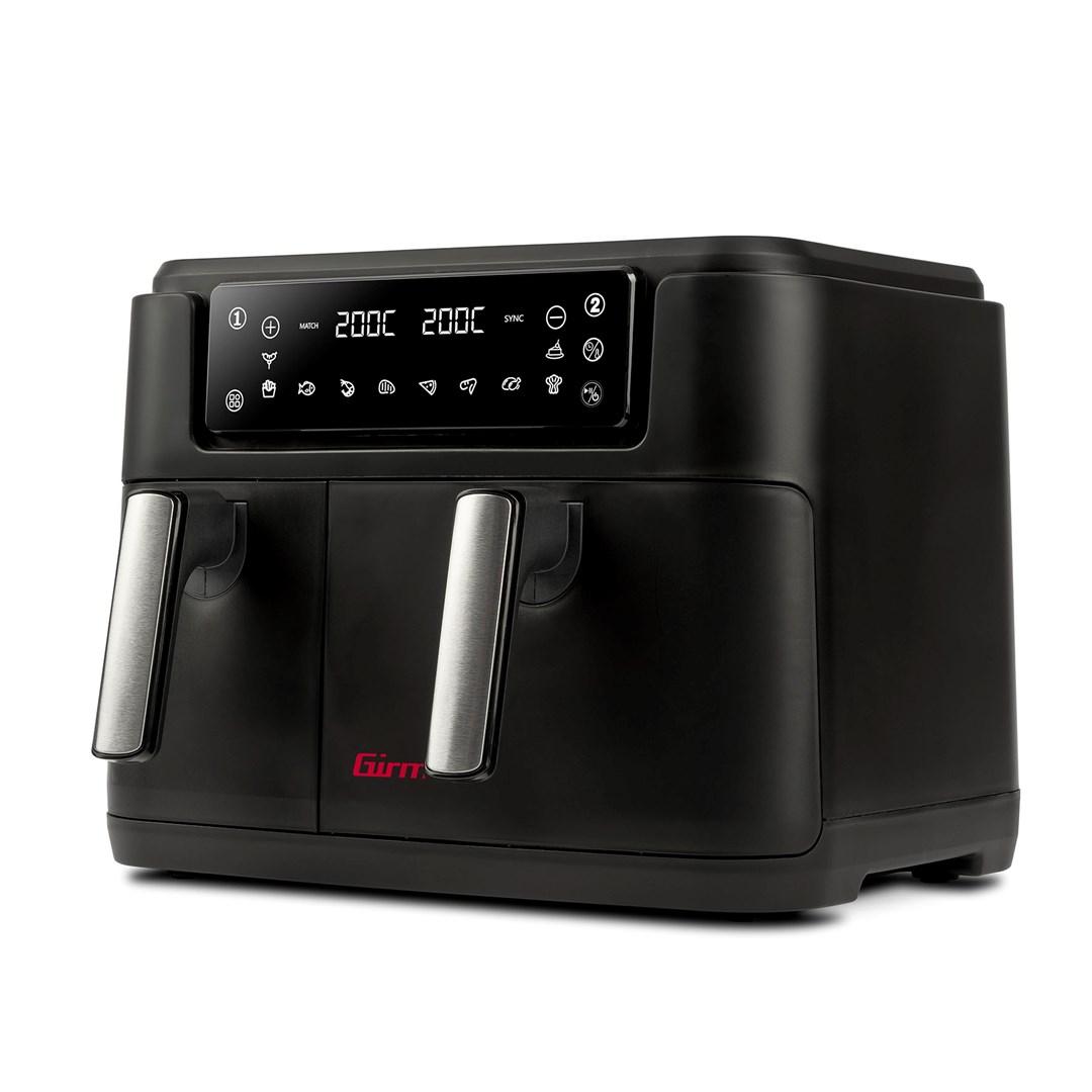 Airfryer dobbelt - Girmi FG26, 9 l varm luft frituregryde billede