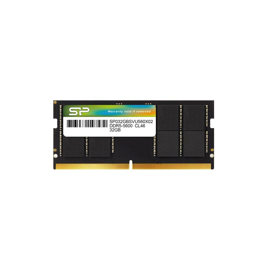 RAM til bærbar – Silicon Power 32 GB DDR5 SO-DIMM 5600 MHz ECC (1×32 GB) billede