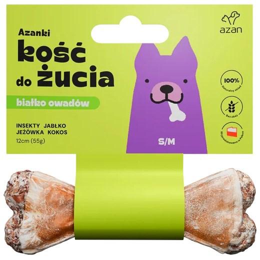 Hundegodbid – Brit Azanki tyggeben med insekter og kokos S/M, 12 cm billede