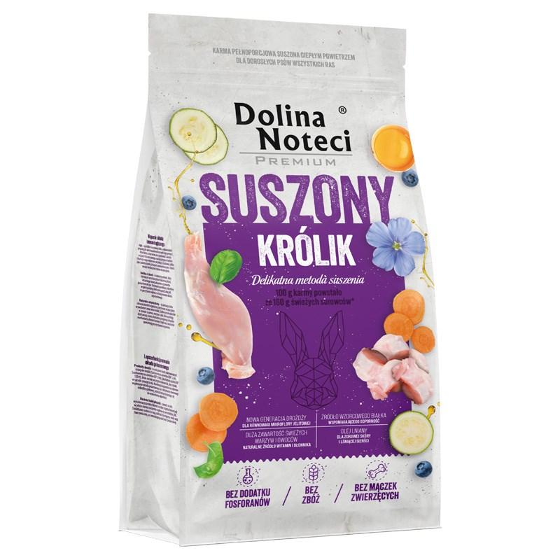 Hundefoder tørfoder Dolina Noteci Premium Tørret kanin – 9 kg billede