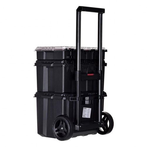 Værktøjskasser på hjul Keter Stack ’N’ Roll – sæt med 3 moduler