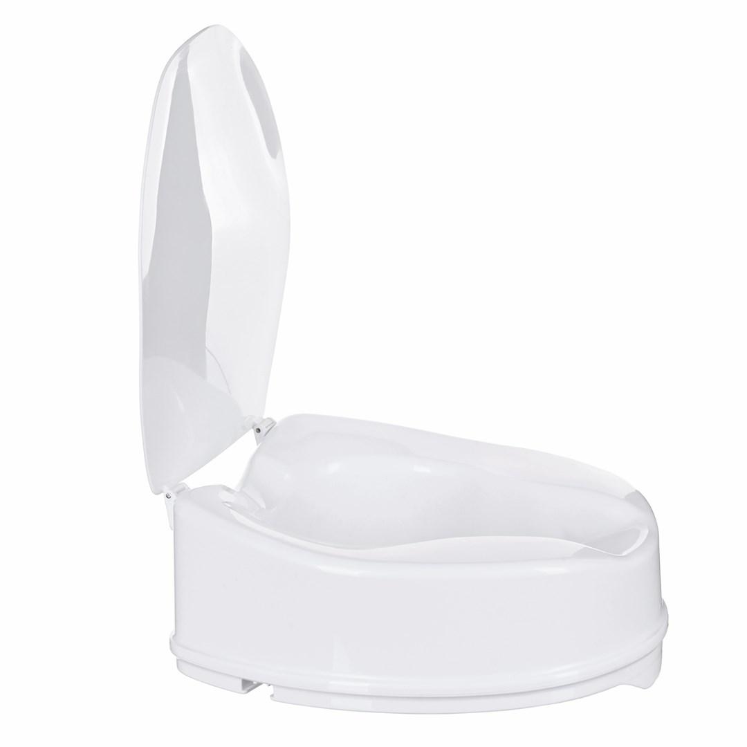 Toiletforhøjer med låg 15 cm – ActionMed billede