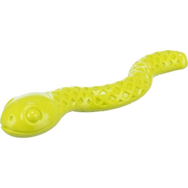 Hundelegetøj TRIXIE Snack-Snake, grøn - 27 cm billede