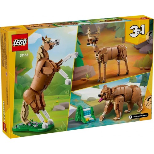 LEGO Creator 3-i-1 31166 Smukt Hestebyggesæt (9+)
