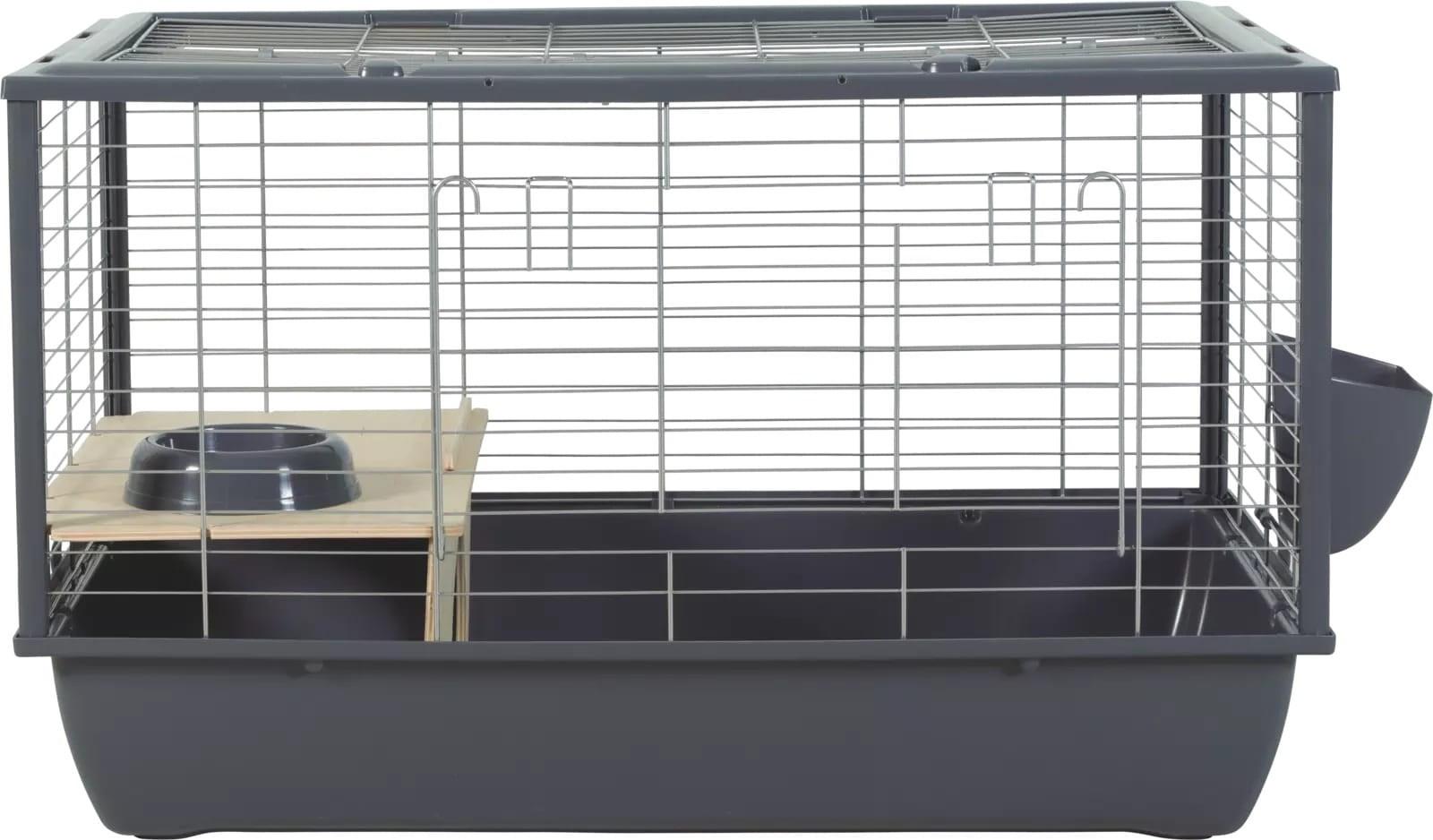Kaninbur ZOLUX Neolife Connect - 101,5 × 54 × 51 cm, grå billede
