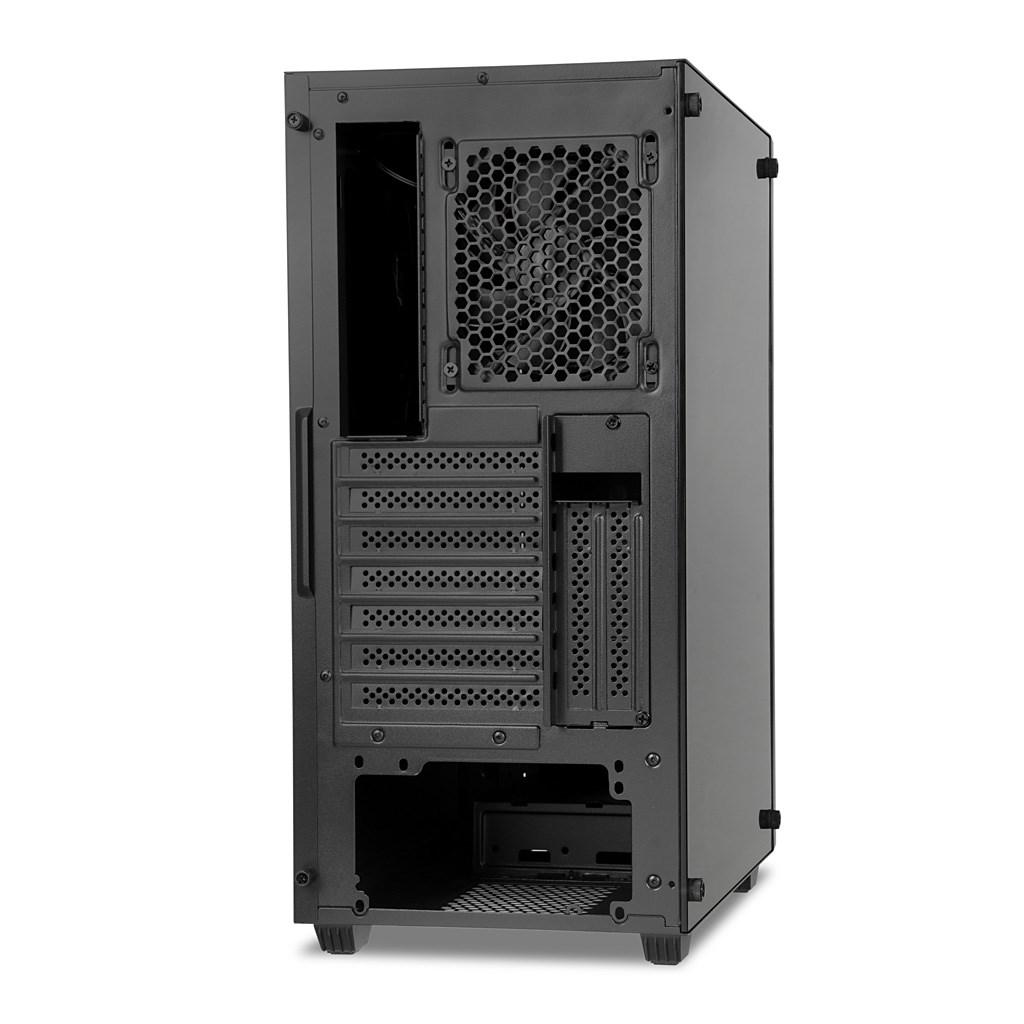 PC kabinet iBox CETUS 906 Midi Tower – sort billede
