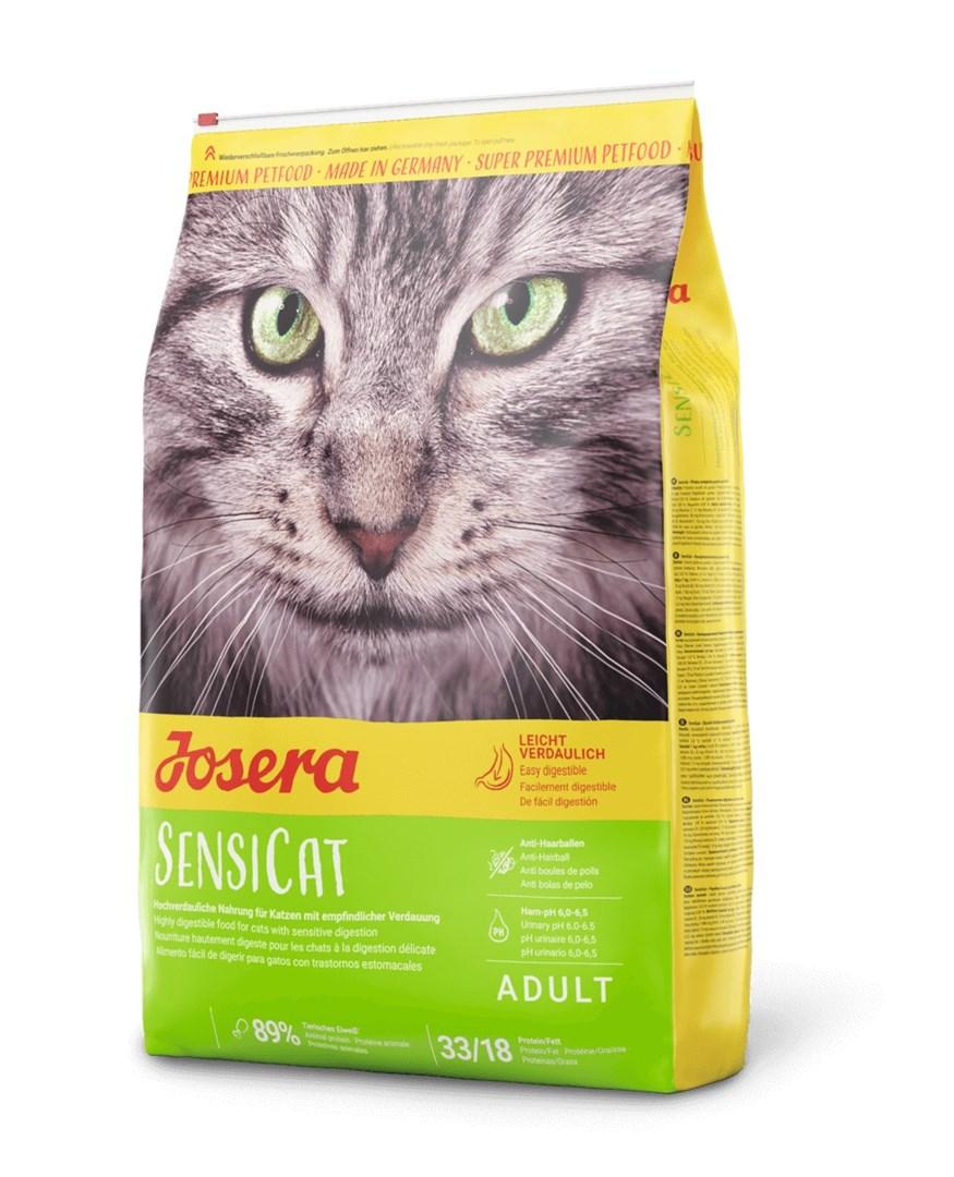 Kattemad tørfoder JOSERA Sensicat Adult – fjerkræ & ris, 10 kg billede
