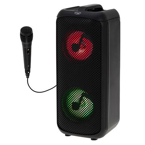 Bluetooth-højtaler Adler AD 1903 med LED-lys billede