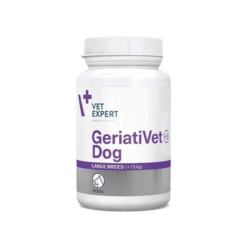 Hundetilskud VetExpert GeriatiVet Dog Large Breed – til seniorhunde, 45 kapsler billede