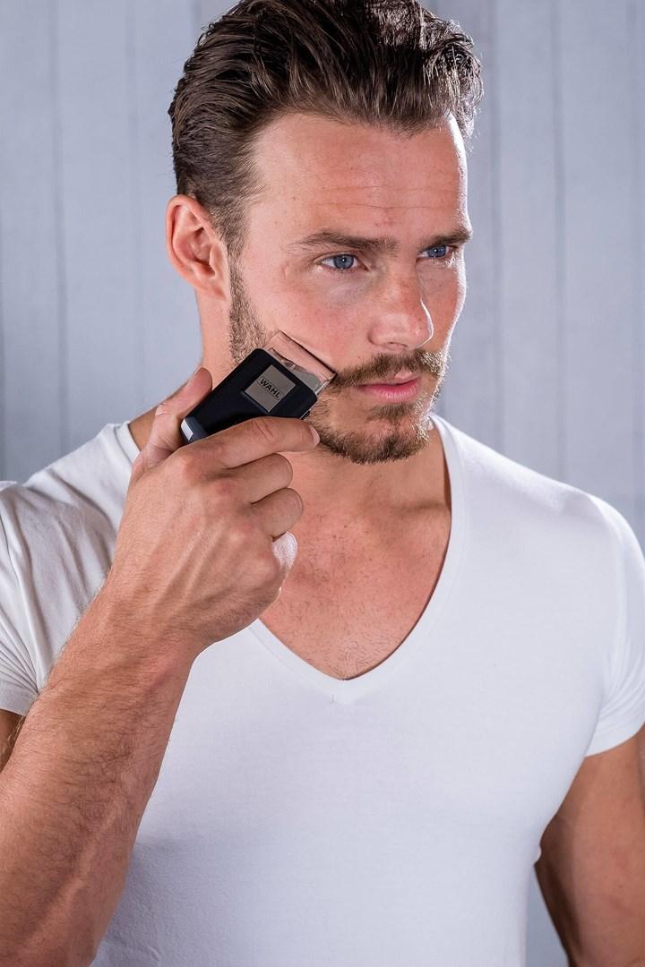 Barbermaskine folie – Wahl Travel Shaver 3615-1016, sort/sølv