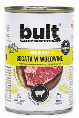 Hundefoder vådfoder oksekød 800 g – bult billede