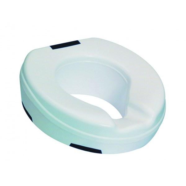 Toiletforhøjer HERDEGEN CLIPPER – 11 cm, hvid/blå billede