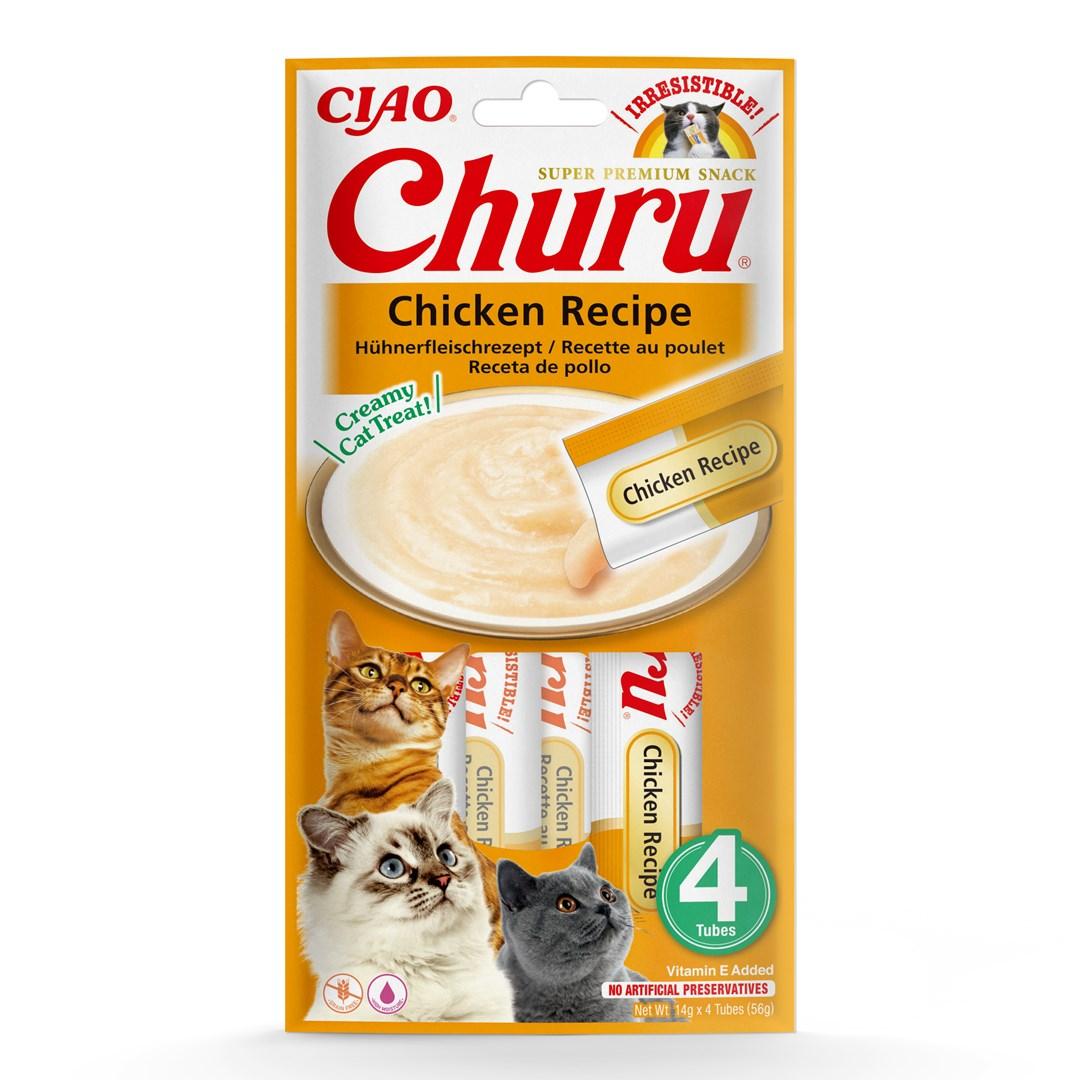 Kattegodbidder INABA Churu kylling - 4×14 g billede