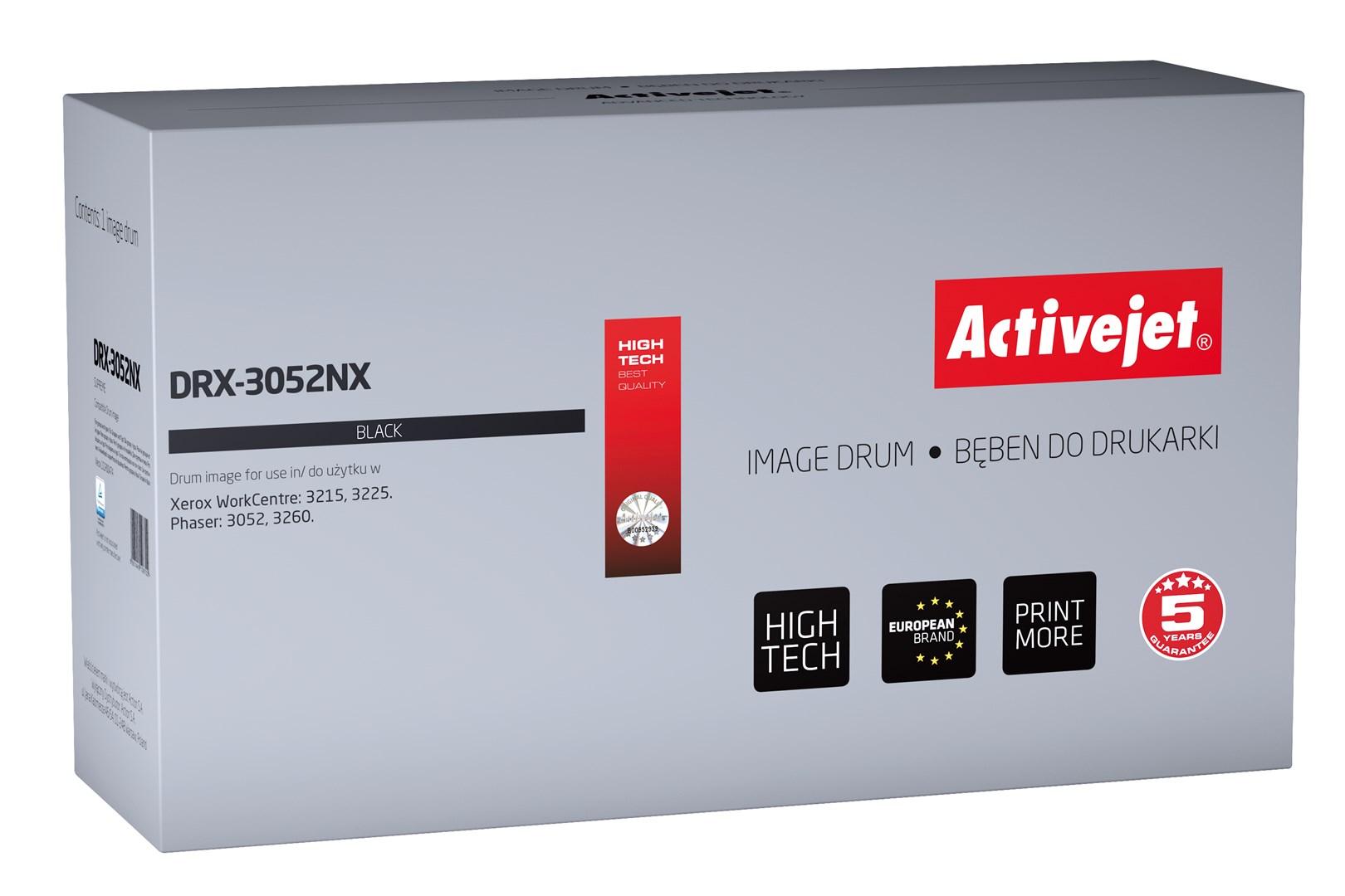OPC-tromle Activejet DRX-3052NX - kompatibel med Xerox 101R00474, sort, 10.000 sider billede