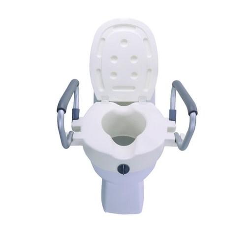 Toiletsædeforhøjer med foldbare armlæn ANTAR AT51205 billede