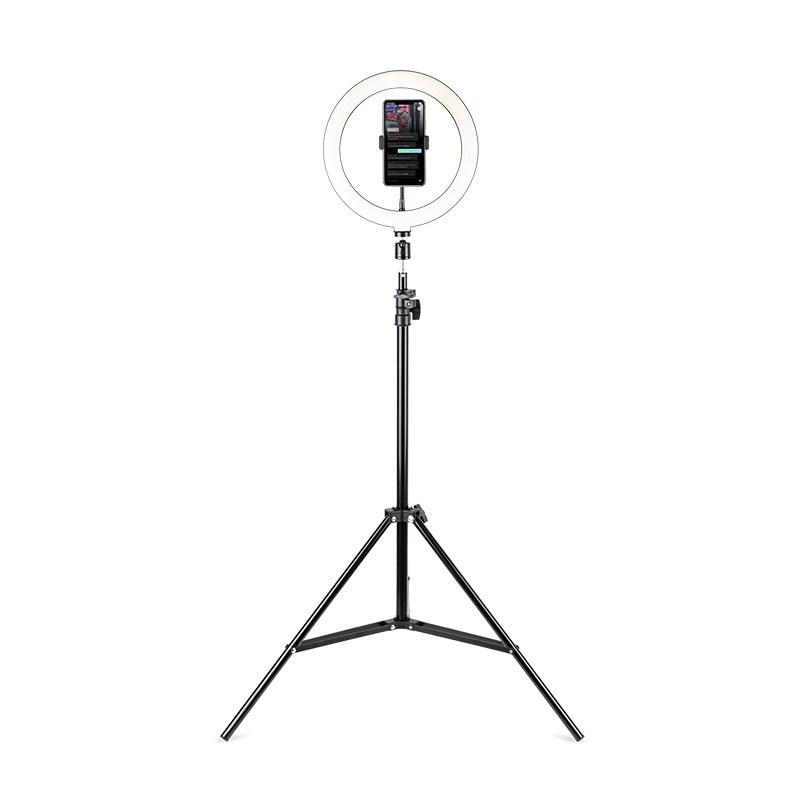 Ringlight stativ Havit ST7012 Pro – tripod med lysring billede